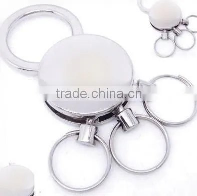 Promotional Blank 3 Multi-circle Ring Keychain photo-3