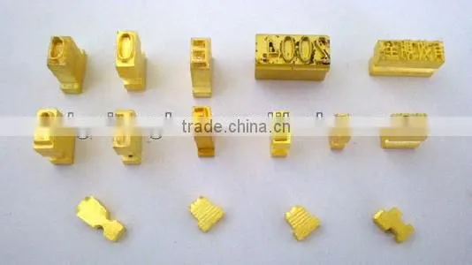 letters and numbers for HP-241B/DY-8 date coding machine
