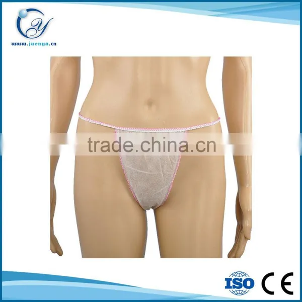 Cheap Ladies Disposable G-string Thong for Spray Tanning photo-4