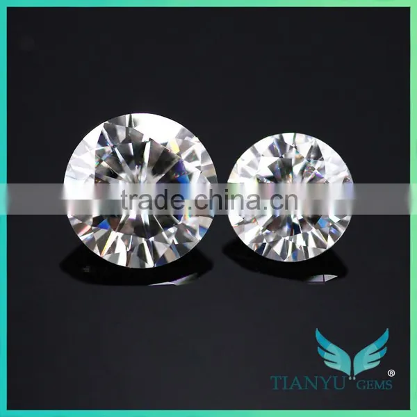 High Quality Forever One Round Brilliant Cut 1ct 1.5ct 2 Carat Moissanite Stone photo-5