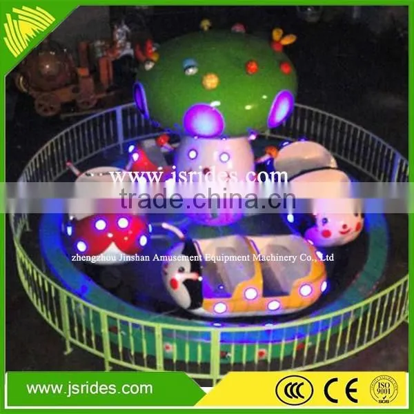 Used Amusement Park Trains for Sale Electric Lady Bug Train 8 Seats Lady Bug Rides for Sale photo-3