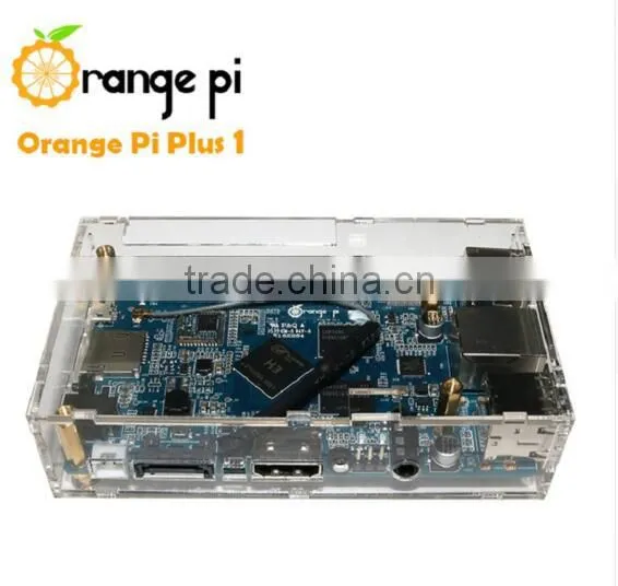 Wholesale Acrylic Transparent Orange Pi Case Suitable for Plus Not for Raspberry Pi photo-5