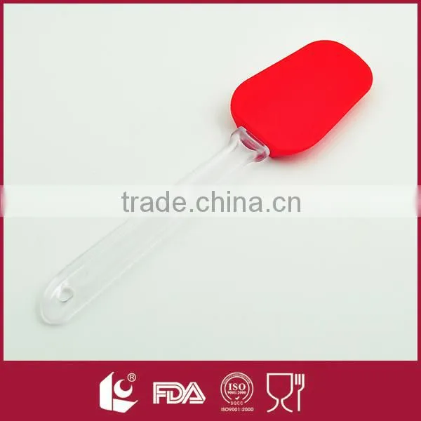 Made in China heat resistant non-stick coating silicone bbq spatula