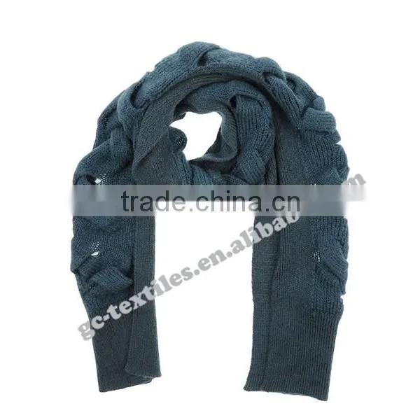 Wholesale China Manufacture Supplier Cashmere Hot New Product for 2015 Fashion Uae Poncho Wool Men Women Knit Scarf photo-3