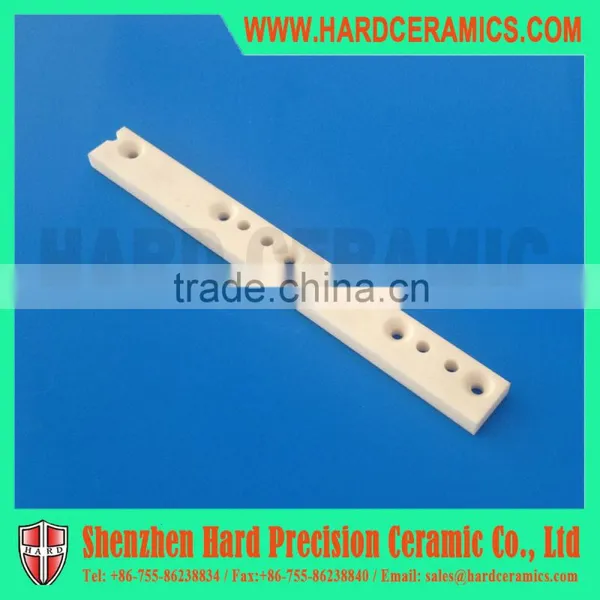 Precision machining Al2O3 Alumina ceramic lock block