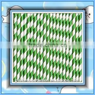 The Best Selling Products Striped Paper Straws Decorative Drinking Straws for Wedding Party photo-5
