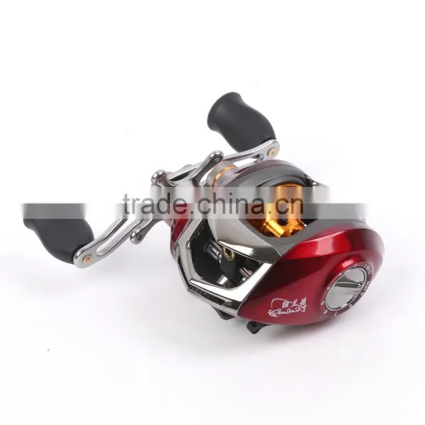 Magnetic & Centrifugal Dual Brake System Bait Caster Reel photo-2
