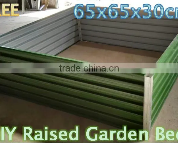 STEEL RAISED GARDEN BED INSTANT PLANTER METAL 65L*65W*30H cm photo-2