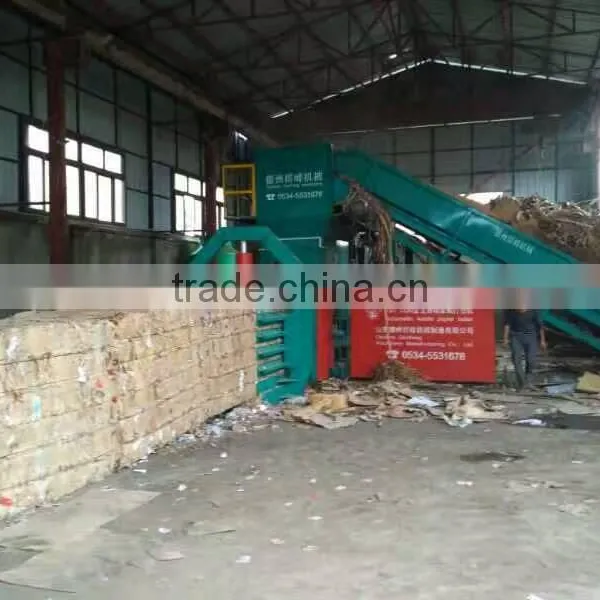 Automatic Hyraulic Scrap Cardboard Baler photo-2
