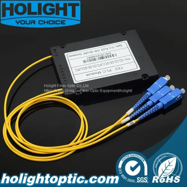 1*2 ABS-модуль PLC-сплиттер 2,0 мм с разъемом SC photo-3