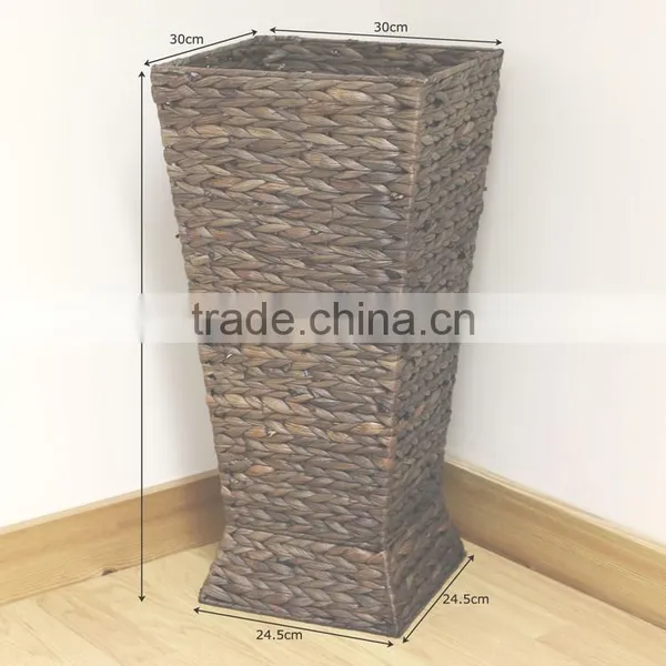Natural Water Hyacinth Woven Indoor Display Used Umbrella Stand photo-4