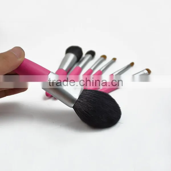 Factory OEM Different Types of Makeup Brushes 6pcs Top Quatity With Goat Hair photo-3