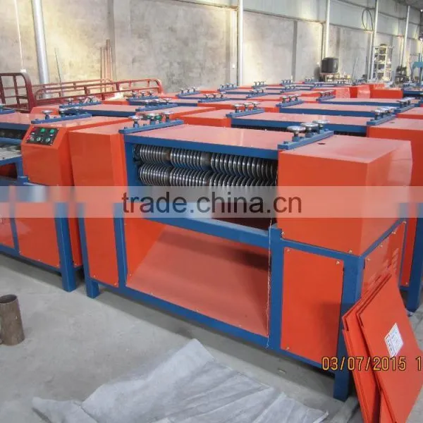 3T/DAY Waste Radiator Recycling Copper Wire Stripper Machine for Copper Pipe and Aluminum Separating BS-1200P photo-5