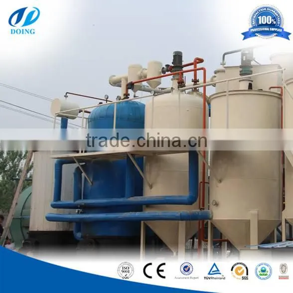 2016 New Design Tire Pyrolysis Oil Refining to Diesel Distillation Machine photo-3