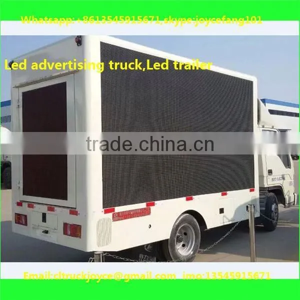 P10 Mobile Truck/trailer/car Moving Advertising Led Display Truck For Sale photo-3