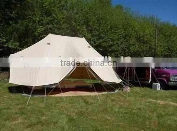 2 Central Poles 6m Emperor Bell Tent Canvas Luxury Camping Bell Tent photo-4