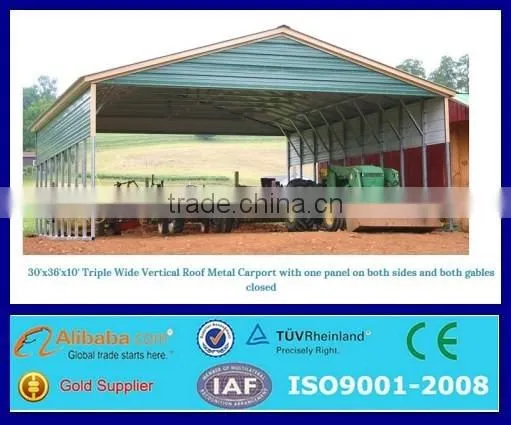 Hot Sale Prefab Galvanized Poles for Carport photo-3