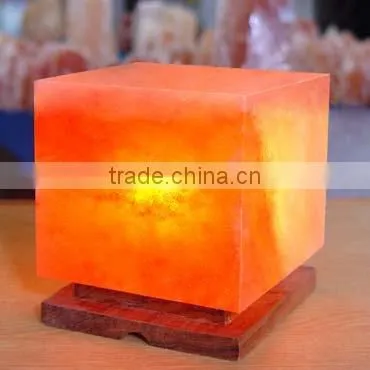 Salt Lamp From Himalayas Cube
