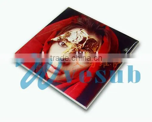 2016 New Fashion Good Quality Sublimation Calacatta White Marble Tile for Printing Photos photo-2