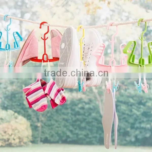 Multifunction Colorful Creative Shoe Hook Hanger photo-5