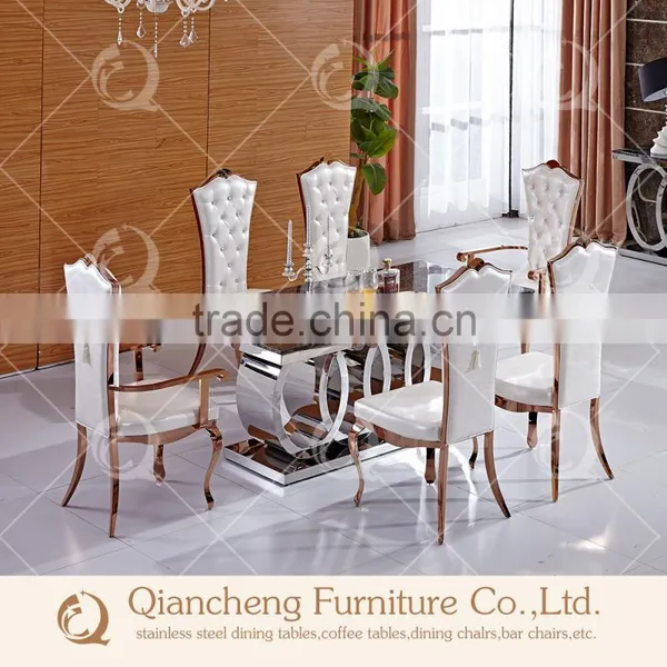 Steel Restaurant Tables and Chairs for Event photo-5