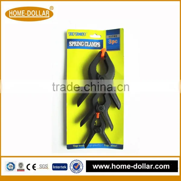 3 Pcs High Quality Plastic Spring Clamp photo-5