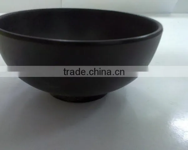 100% Black Melamine Bowl Melamine Dinnerware 5B2029 photo-3