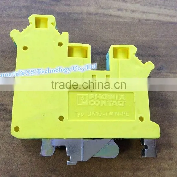 UK10-TWIN-PE Three-channel Terminal An Input Double Out Ground Terminal photo-2