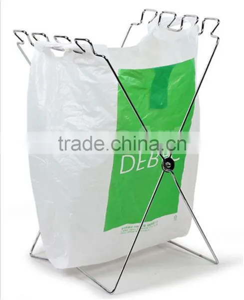 Outdoor Easily Use New Trash Bag Holder photo-4
