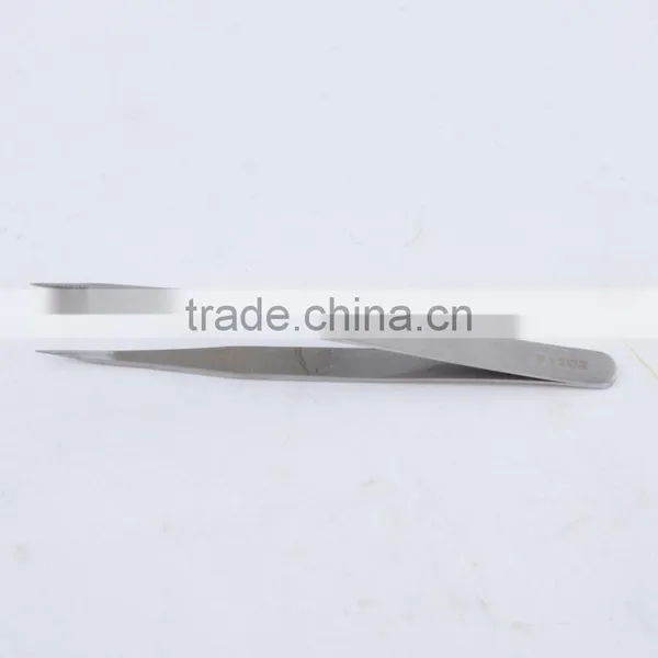 125mm Length Tweezers With Sharp Straight Curved Point Tweezers photo-3