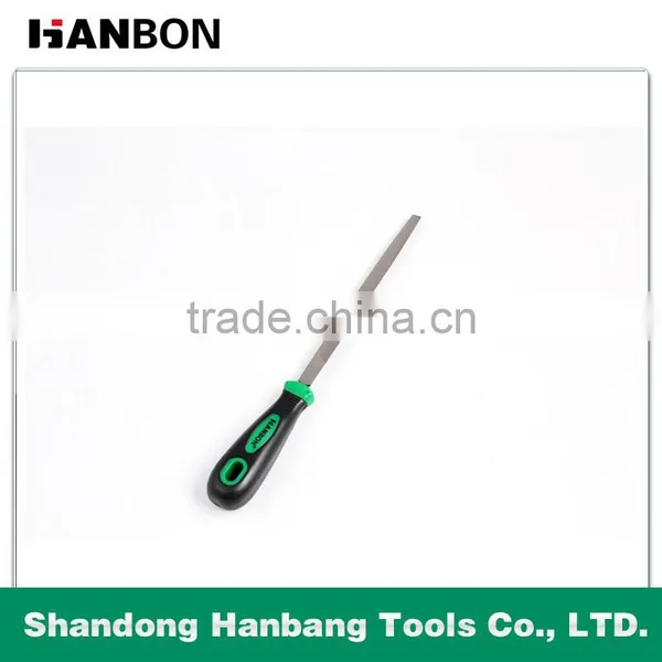 Triangle File With T12 Steel Material Plastic Handle photo-5