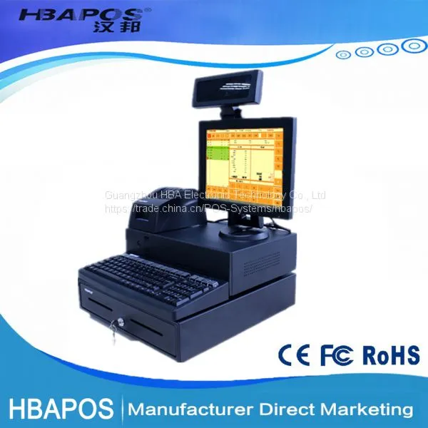 HBA-R5 Дешевая розничная система для ресторанов POS. Оборудование POS. Кассовый аппарат POS для супермаркетов photo-4