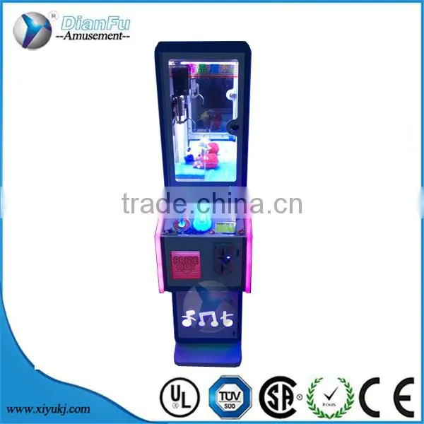 2016 New Arrived Hot Sale Amusement Park Arcade Mini Toy Crane Claw Coin Operated Game Machine photo-2