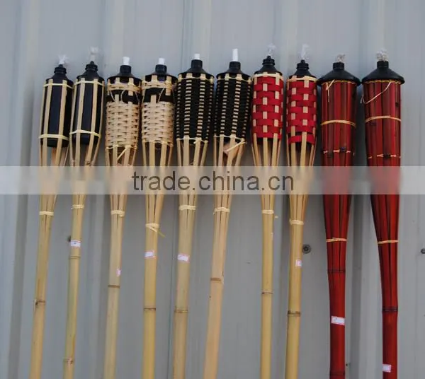 Bamboo Torch With Can for Party 1.2M 1.5M