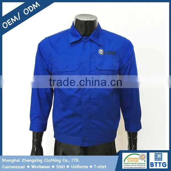 Workwear Uniform OEM Service Supply Type Spring/ Autumn Fall Wear Work Jacket for Worker Man photo-5