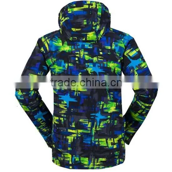 Tall Camo Chimney Collar Waterproof Hoodies photo-3