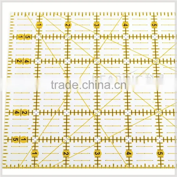 24"*6" Acrylic High Quality Transplant Rigid Inch Patchwork Ruler for Fashion Design#KPR2406 photo-2