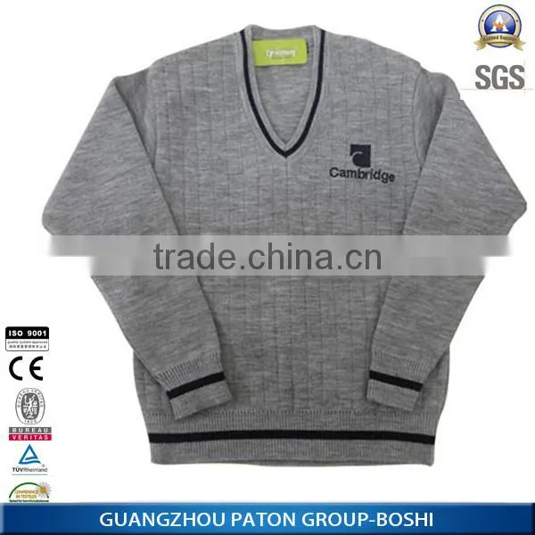 Guangzhou Hot Sell Sweater Cardigans 65polyester and 35rayon Jumpers photo-2