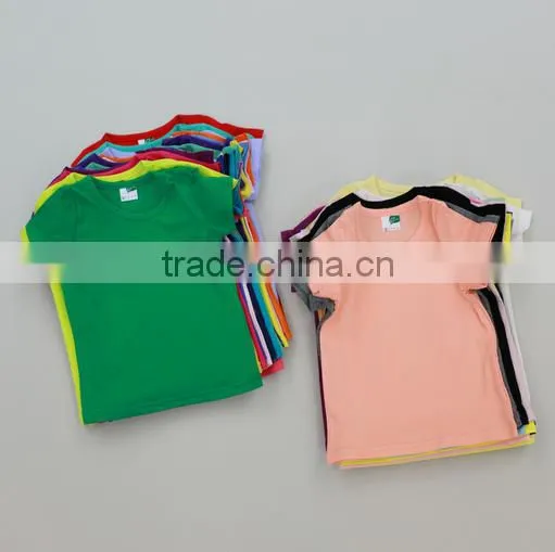 Children T-shirt Summer Short Sleeves T-shirt for Kids Pure Cotton T-shirt for Children photo-2