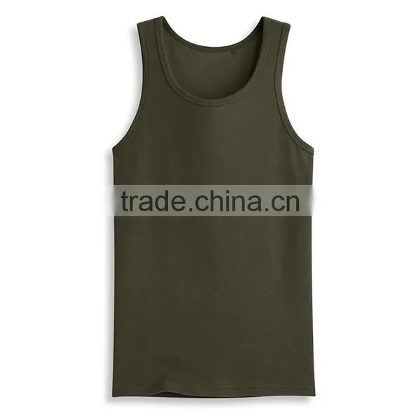 Men's Clothing Bulk Cheap Promotion Fashion Design Blank Mens Stringer Tank Top Wholesale photo-6