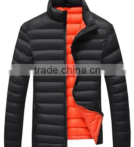 OEM Service Custom High Quality Padded Jackets/ Fashion Designer Men Winter Quilted Jacket photo-4