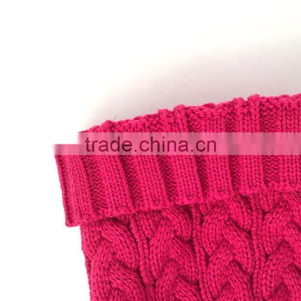 Myfur Hot Pink Knitting Hat With Real Genuine Raccoon Fur Bobble photo-4
