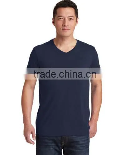 2016 Summer Promotion Plain Dyed O-neck Short Sleeve 160g 100%cotton Custom Elongated t Shirt photo-6