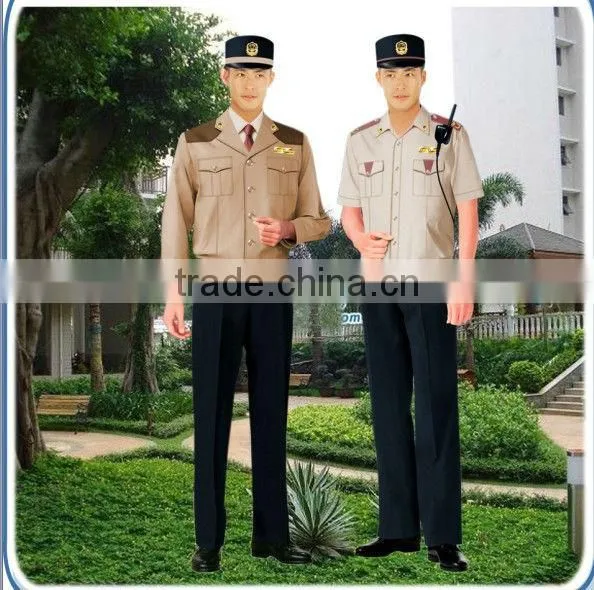Polyester/cotton Guard Uniform, Public Security Uniform