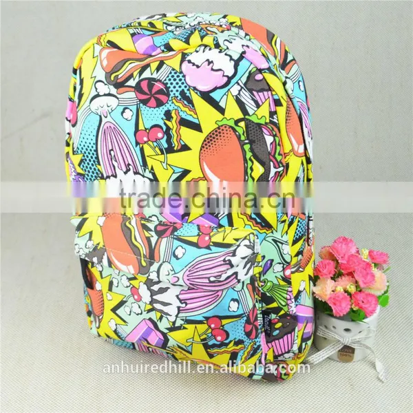 Wholesale Canvas School Bag photo-3