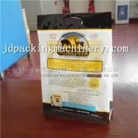 Box Pouch With Slider Zipper Bag Making Machine