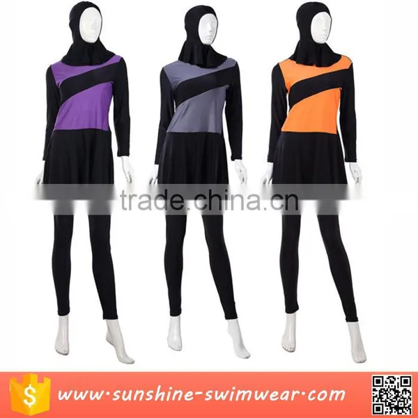 Muslim Swimsuit Islamic Full Cover Modest Swimwear photo-2