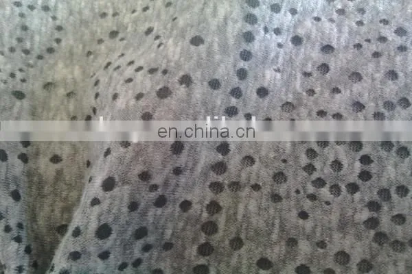Winfar Textile 60 % Cotton 40 % Polyester Knit CVC Snow Print Burnout Fabric photo-5