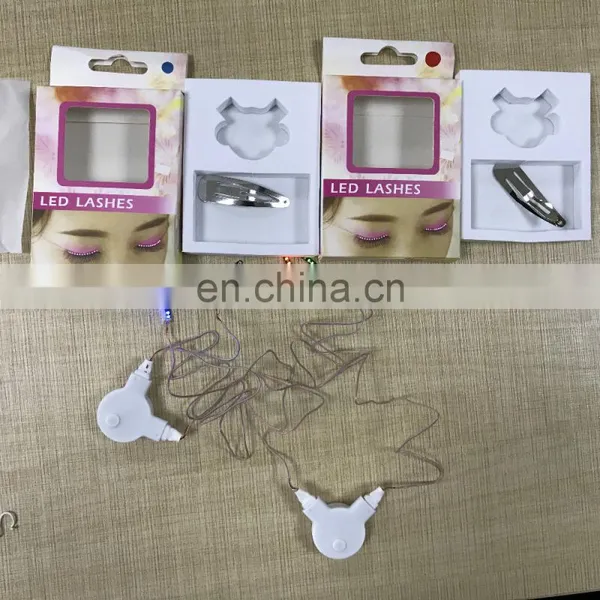 2017 Newest Led Eye Lashes Shining Charming LED Lashes for Halloween Christmas Party photo-5