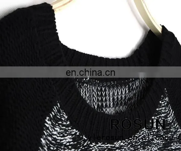 2015 Newest Elegant Stylish Dolman Sleeve O-neck Women's Fashion Twinset Sweater photo-5